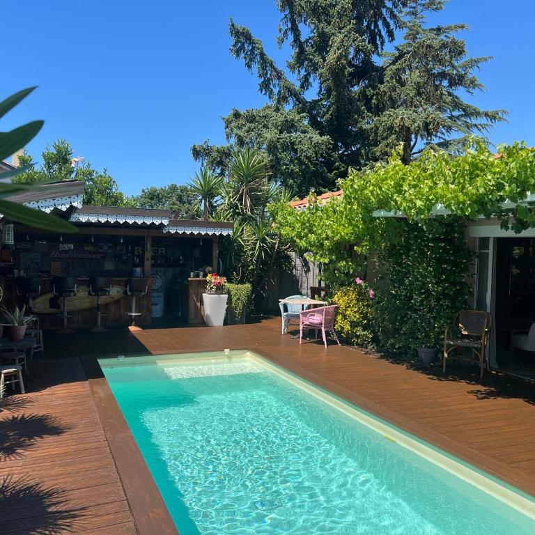 Jolie Maison avec piscine chauffée Bassin d'Arcachon - Villa - 13