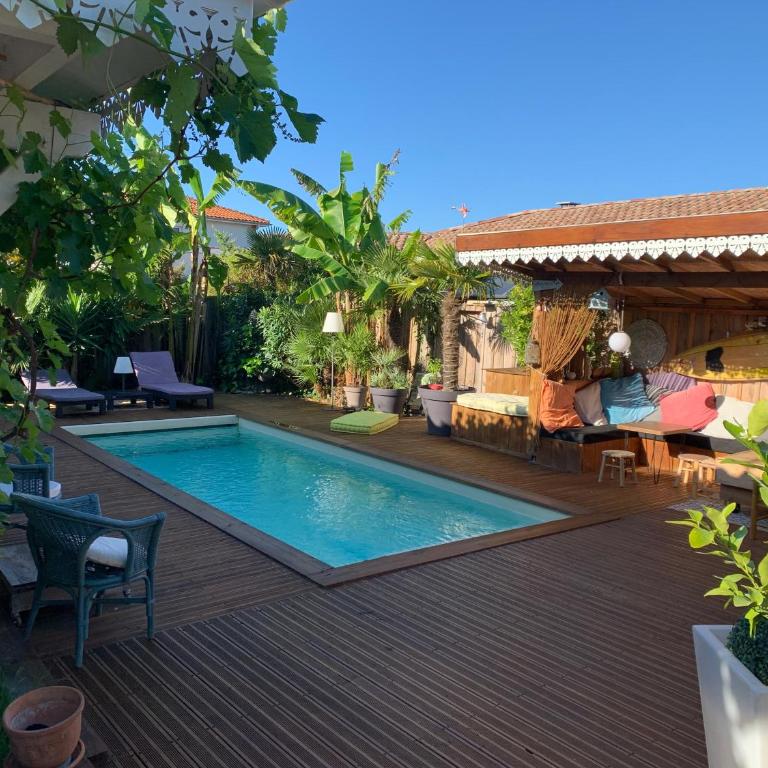 Jolie Maison avec piscine chauffée Bassin d'Arcachon - Villa - 2