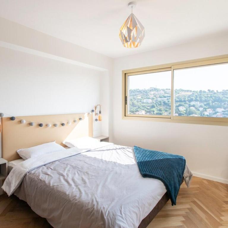 S12 Staywizus - 2BDR Bellet Sea & Mountain View Parking, terrace & AC - Appartement 2 Chambres - 4