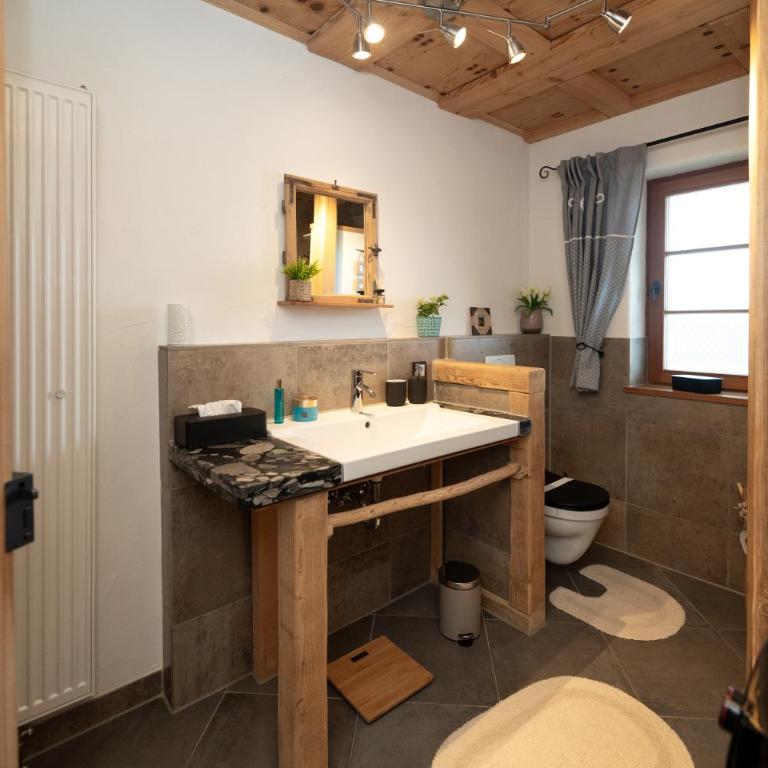 Ferienwohnung Allgäutraum mit Bergblick - Apartment mit 1 Schlafzimmer, Balkon und Bergblick - 12