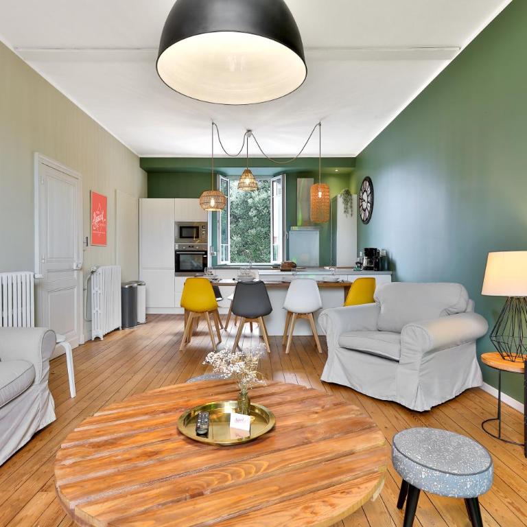 Le Chic & Spacieux - idéal en famille - entre amis - Premium Apartment mit 3 Schlafzimmern - 8