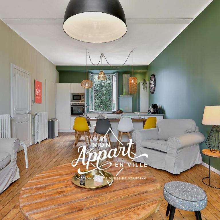 Le Chic & Spacieux - idéal en famille - entre amis - Premium Apartment mit 3 Schlafzimmern - 1