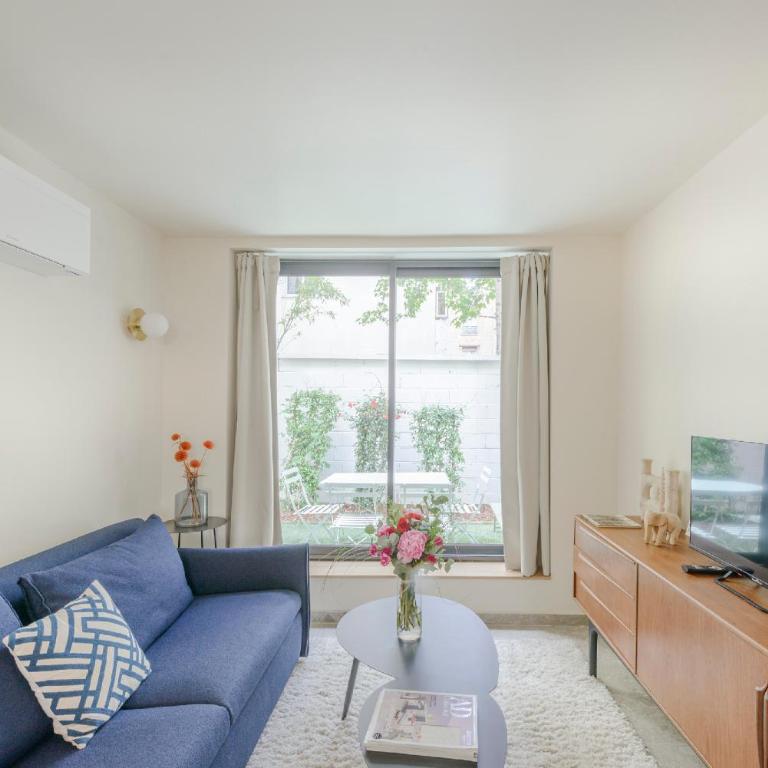 Maison Alcôme - Elegant Artist's Residence with Private Garden - Appartement 1 Chambre avec Jardin - 3