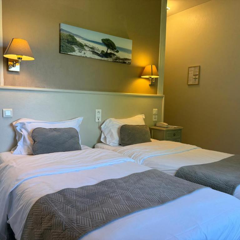 Hotel des Pins - Chambre Lits Jumeaux Confort - 2