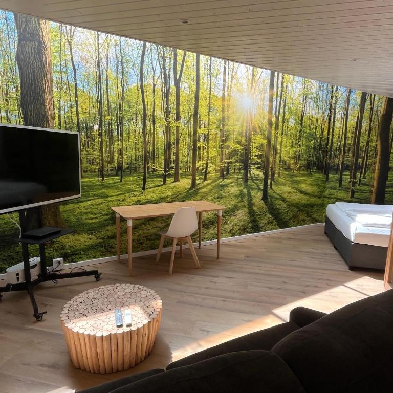 Villa Octogon - Free Parking - Wii - SportArena - Deluxe Studio mit Kingsize-Bett - 18