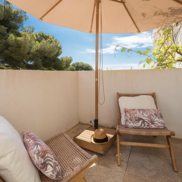 Villa Paradis - Chambre Double Deluxe - Vue Latérale sur Mer - 20