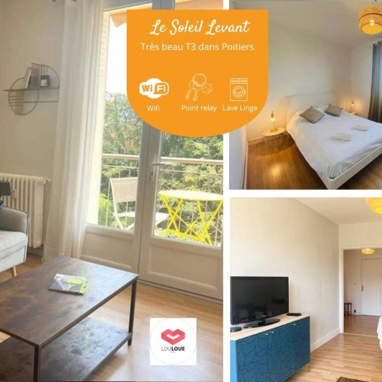 Le Soleil Levant - Beau T3 moderne et lumineux - Appartement 2 Chambres - 1