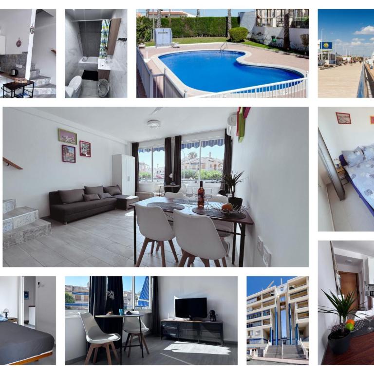 Spacious, two-storey apartment Paraíso Del Mar with pool - Apartamento - 2 niveles - 5