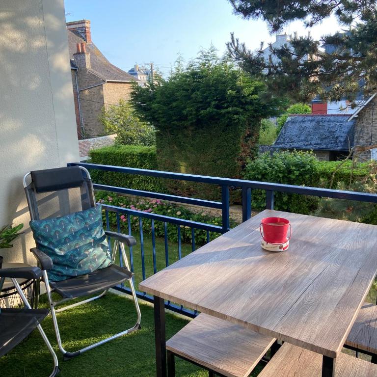Au calme, 100m plage Écluse, balcon, box garage, Wifi - Apartment mit Gartenblick - 8