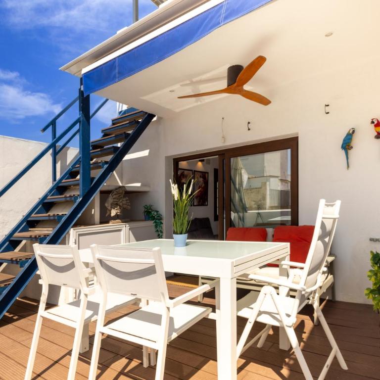 Cadizz - Ático del Búho Surenyo - Terraza 100m2 privada - Apartamento de 3 dormitorios - 8