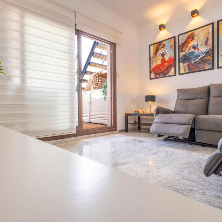 Cadizz - Ático del Búho Surenyo - Terraza 100m2 privada - Apartamento de 3 dormitorios - 47
