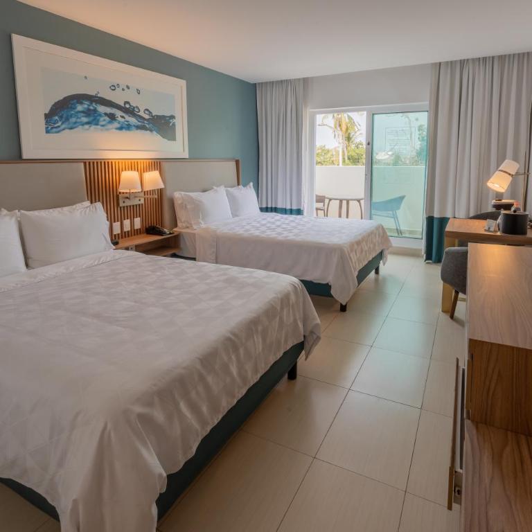 Holiday Inn Acapulco La Isla by IHG - Habitación Doble Estándar con 2 camas grandes y balcón - 2