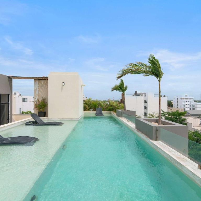 Stylish Studio in Zazil-Ha - Rooftop Pool - Apartamento - 31