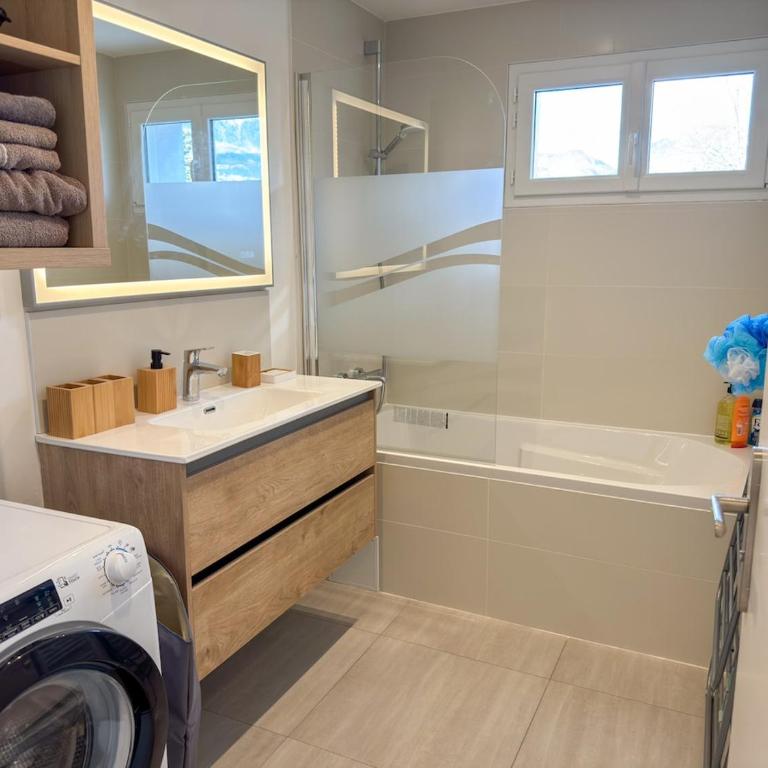 Cocon idylique, Clim, Lac et Montagnes, Jardin - Appartement 2 Chambres - 9