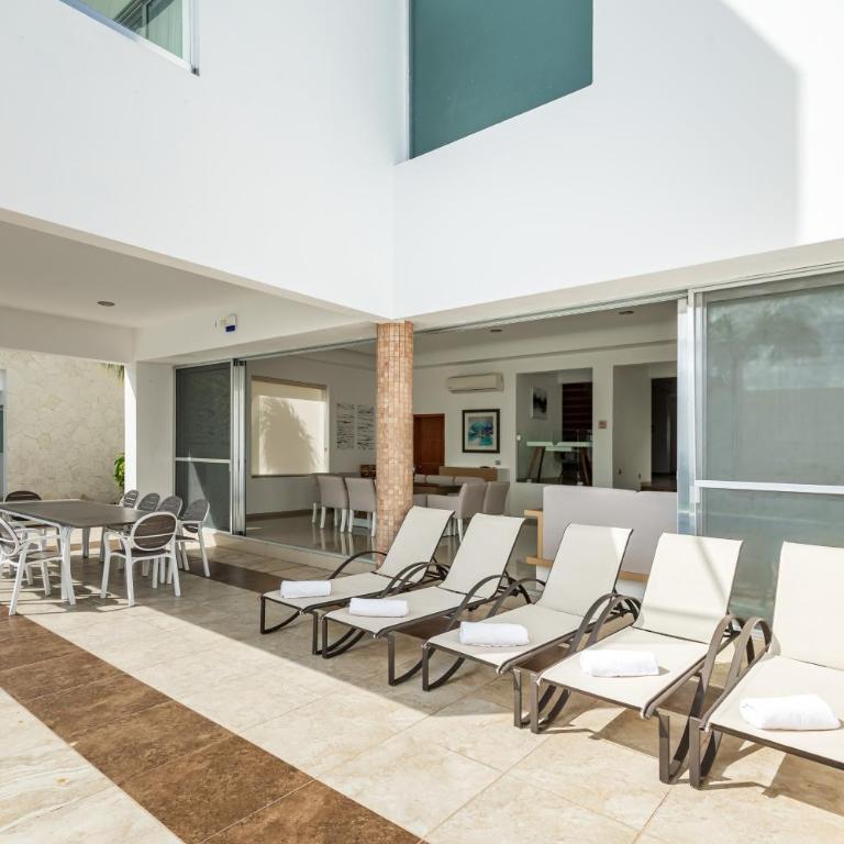 Villa Luxury White en Playa del Carmen - Alberca privada - Lujo - 5 Habitaciones - Villa - 10