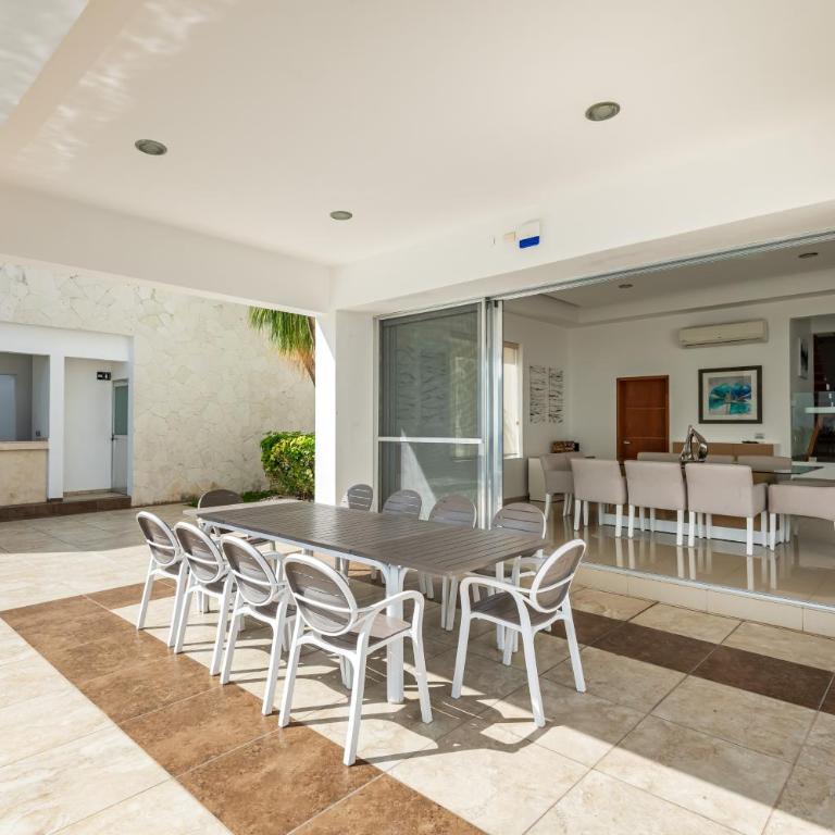 Villa Luxury White en Playa del Carmen - Alberca privada - Lujo - 5 Habitaciones - Villa - 9