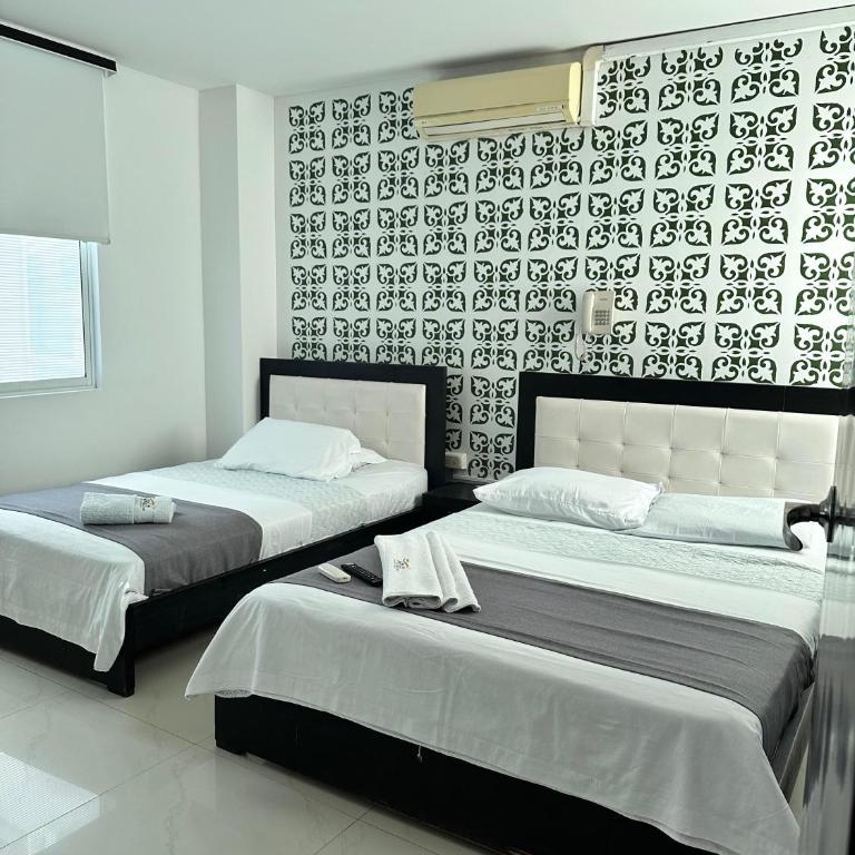 hotel royal fenix - Habitación Doble - 2 camas dobles - 1