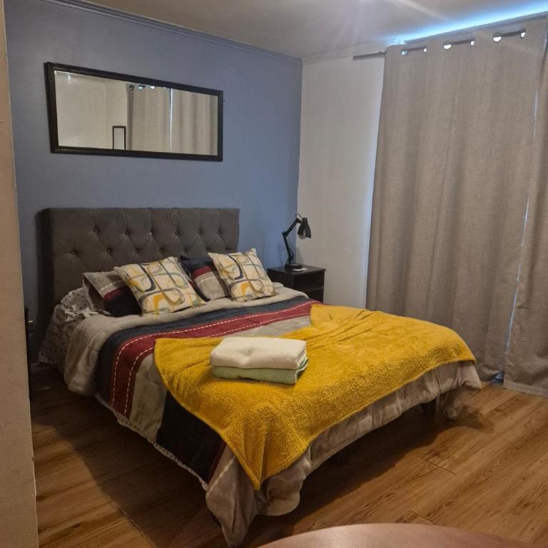 Departamento en Metro Baquedano - Estudio con 1 cama grande - 4