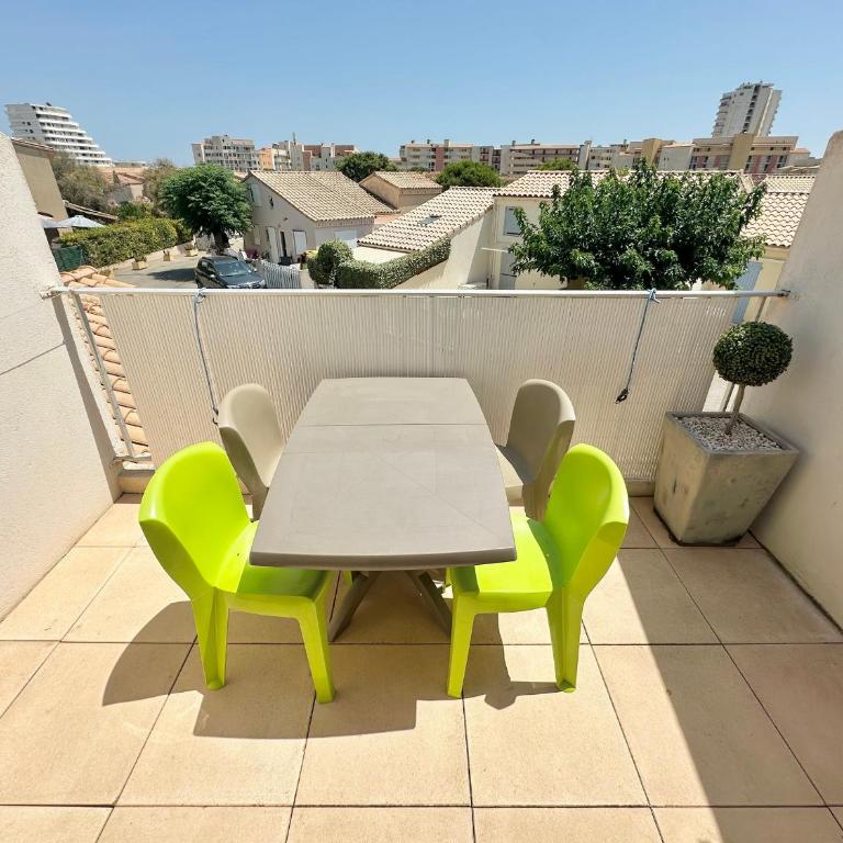 Appartement T2 climatisé avec terrasse à Valras-Plage pour 3 personnes - FR-1-781-108 - Apartamento - 1