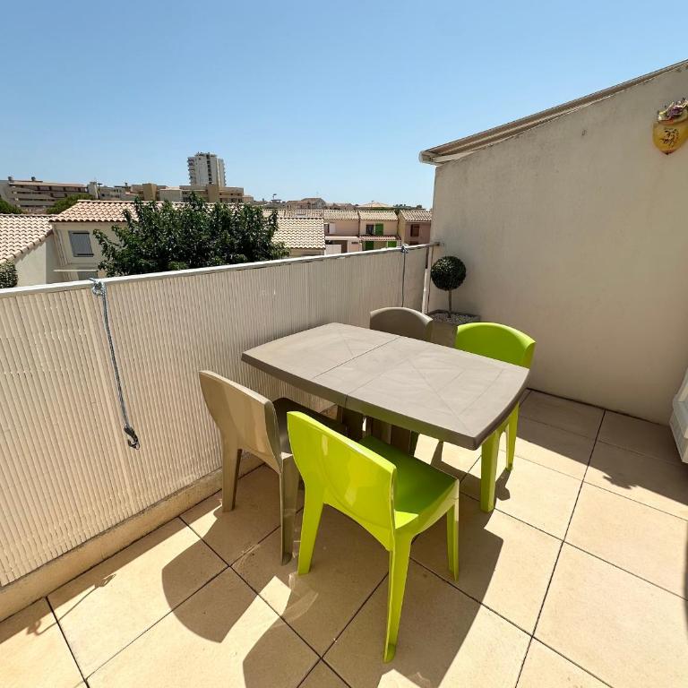 Appartement T2 climatisé avec terrasse à Valras-Plage pour 3 personnes - FR-1-781-108 - Apartamento - 11