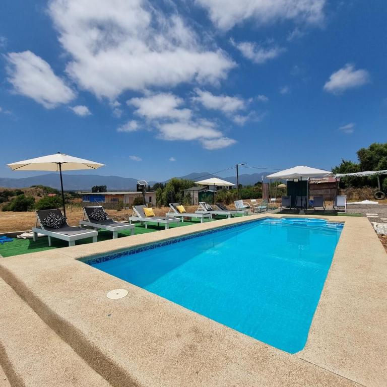 Casa con tinaja,Piscina y Quincho a 40 min de Con con - Two-Bedroom House - 13