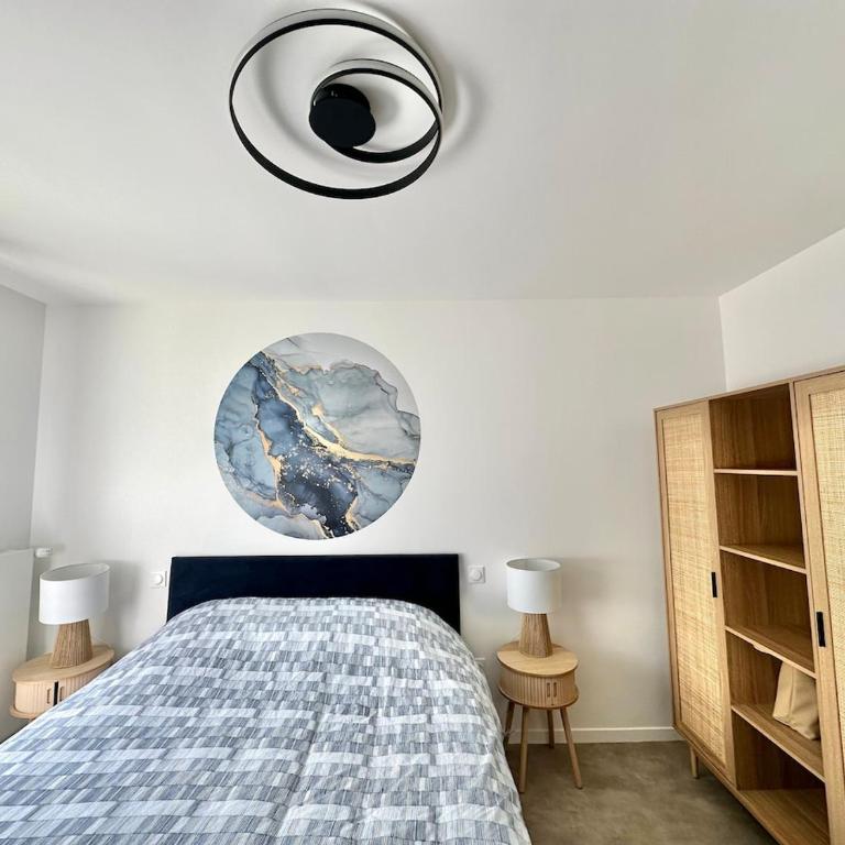 Chérima - Bel appart au RDC avec Terrasse et Parking à Berck-Plage - Apartamento de 1 dormitorio con terraza - 8