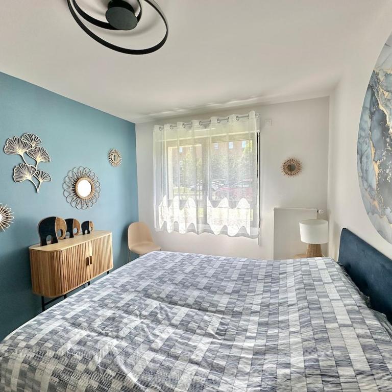 Chérima - Bel appart au RDC avec Terrasse et Parking à Berck-Plage - Apartamento de 1 dormitorio con terraza - 9