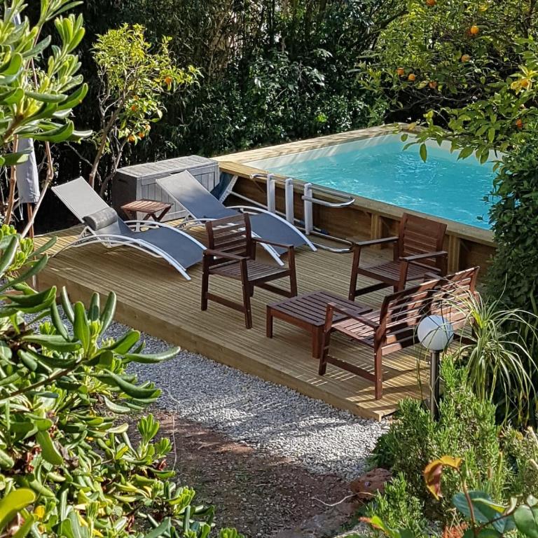 Cottage with swimming pool - Maison 4 Chambres - 24