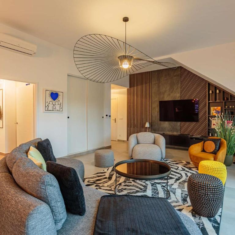 Rooftop avec jacuzzi et vue dégagée haut de gamme - Apartment mit 3 Schlafzimmern - 11