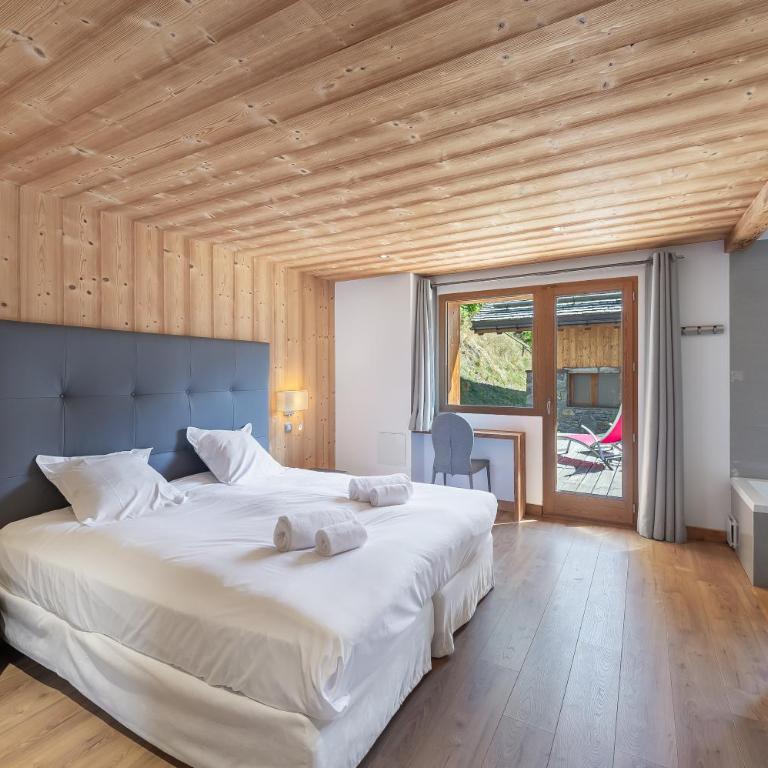 Chalet Kalliste spacieux Meribel 5 min des pistes avec Spa - Chalet - 16