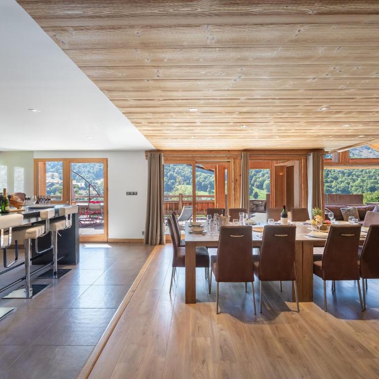 Chalet Kalliste spacieux Meribel 5 min des pistes avec Spa - Chalet - 29