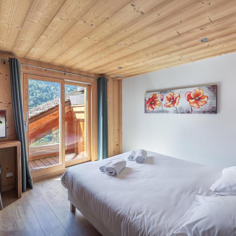 Chalet Kalliste spacieux Meribel 5 min des pistes avec Spa - Chalet - 19