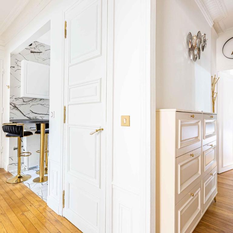 Auteuil Géricault - Appt haussmannien climatisé - Appartement 2 Chambres - 11