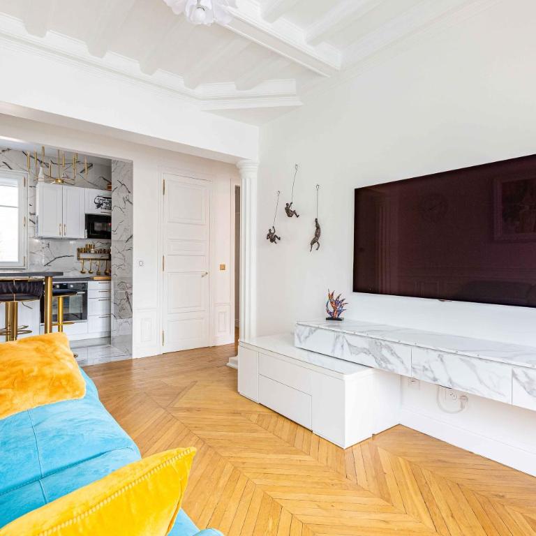 Auteuil Géricault - Appt haussmannien climatisé - Appartement 2 Chambres - 1