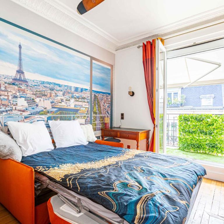 Auteuil Géricault - Appt haussmannien climatisé - Appartement 2 Chambres - 8
