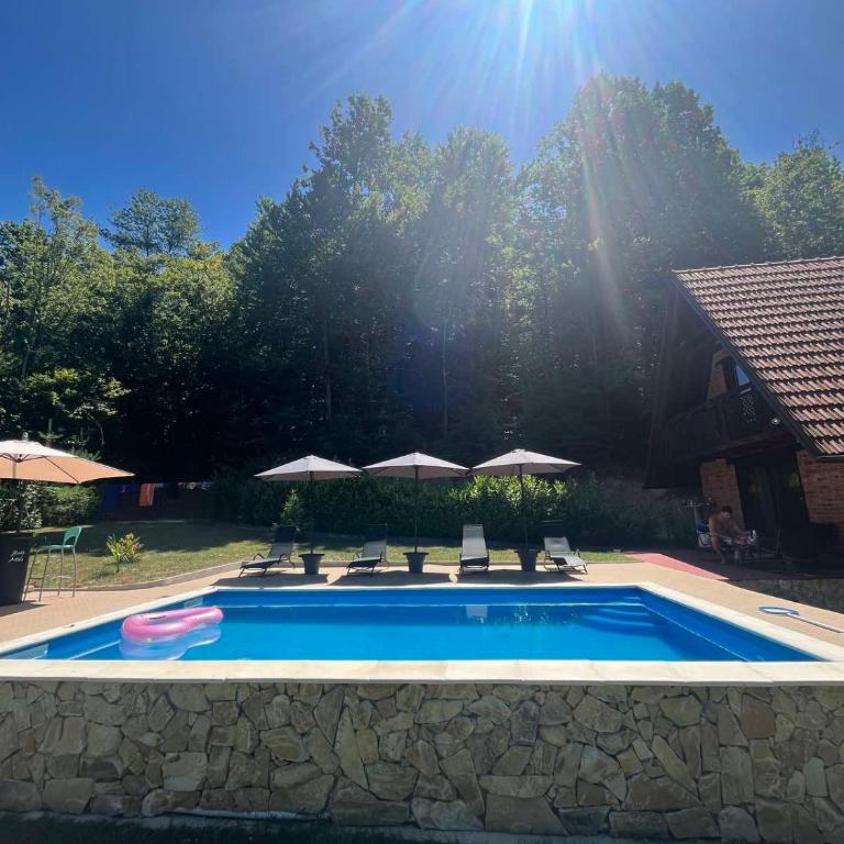 Dunja Cabin - Forest House with Pool - Kuća sa 2 Spavaće Sobe - 13
