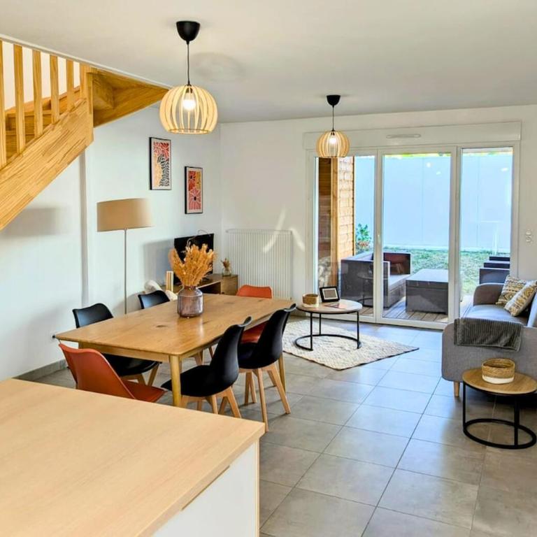 Maison T4 jardin, garage, terrasse, bureau - Villa mit 3 Schlafzimmern - 8