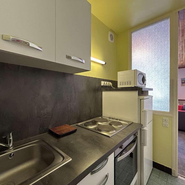 Confort à la montagne, studio spacieux 4 pers., centre Montgenèvre - FR-1-330D-99 - Appartement (4 Adultes) - 18