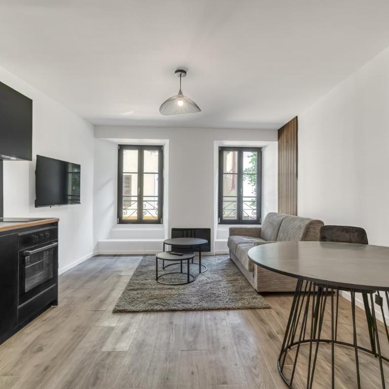 Studio de charme rénové calme et lumineux - Monolocale - 2