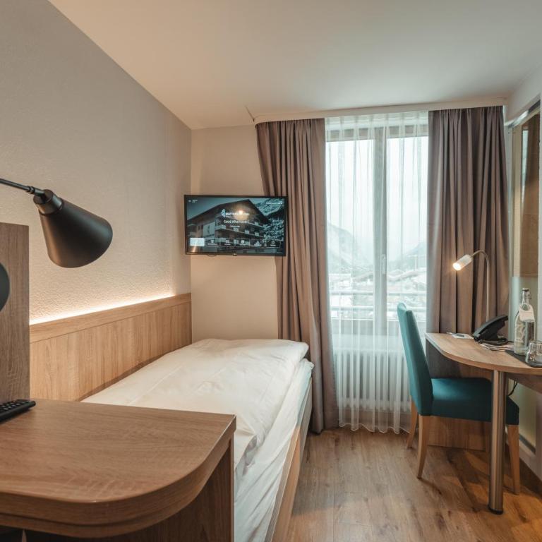Matterhorn Inn - Wellness & Dining - at Zermatt Shuttle Station - Einzelzimmer - 2