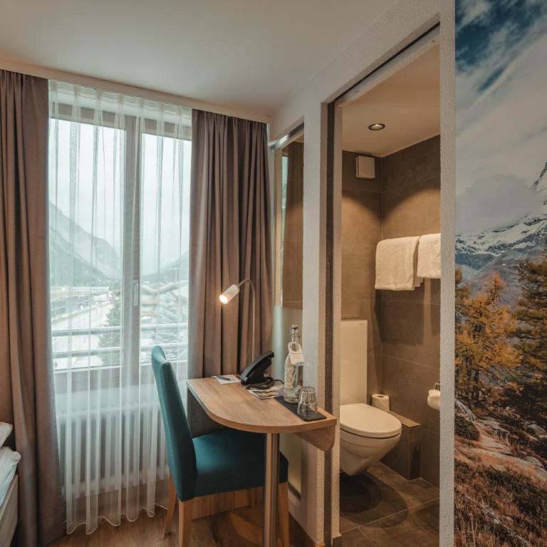 Matterhorn Inn - Wellness & Dining - at Zermatt Shuttle Station - Einzelzimmer - 3