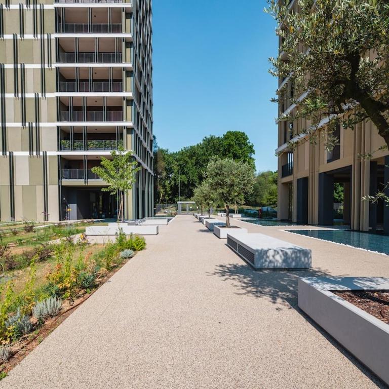 Park Towers 17 - Apt Design - Large Terrace - AC - Appartamento con 1 Camera da Letto - 18