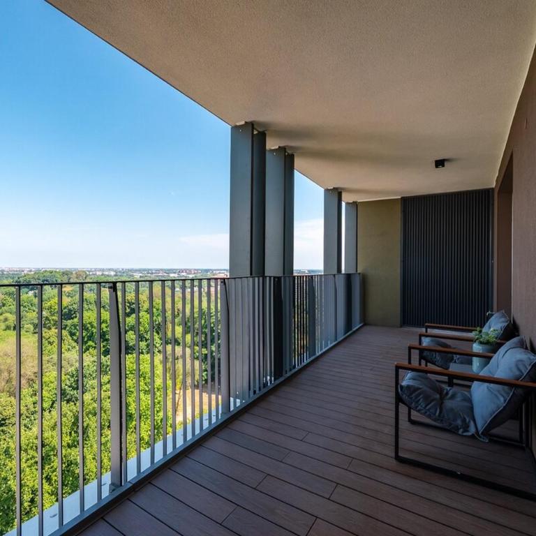 Park Towers 17 - Apt Design - Large Terrace - AC - Appartamento con 1 Camera da Letto - 33