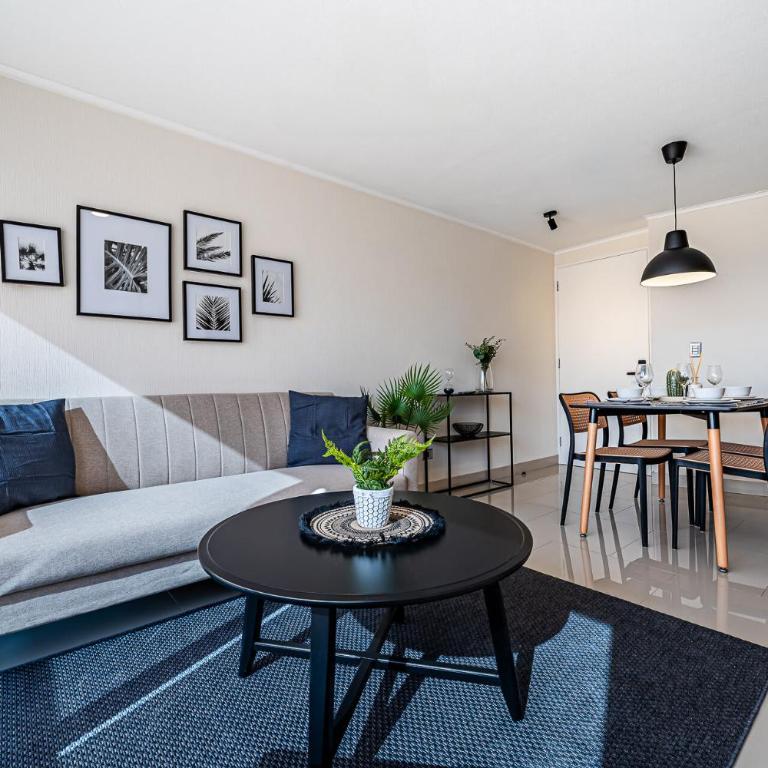 HOM I Depto Moderno 1D1B en Santa Isabel, Santiago - Apartamento - 3