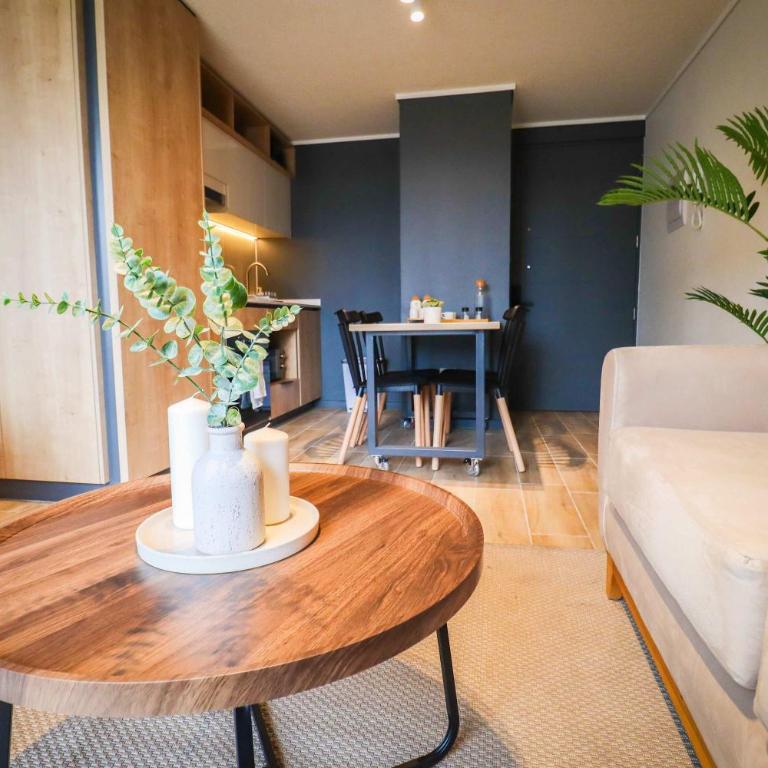 HOM I Top1 1D1B Cercano al Metro Parque Bustamante - Apartamento - 3