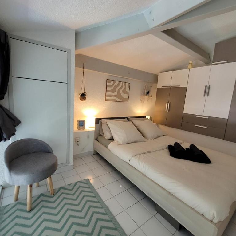 Charmant T1 climatisé avec Terrasse & Accès Piscine - Appartamento con 1 Camera da Letto - 13