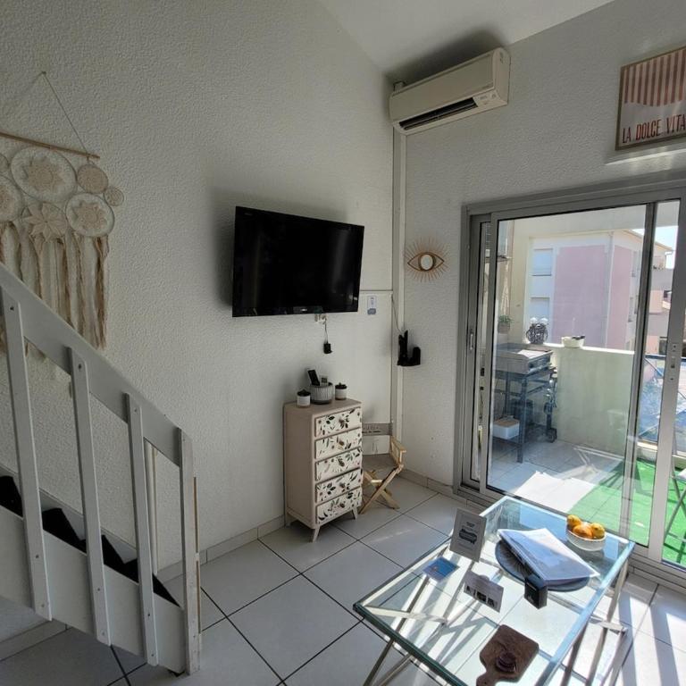 Charmant T1 climatisé avec Terrasse & Accès Piscine - Appartamento con 1 Camera da Letto - 15