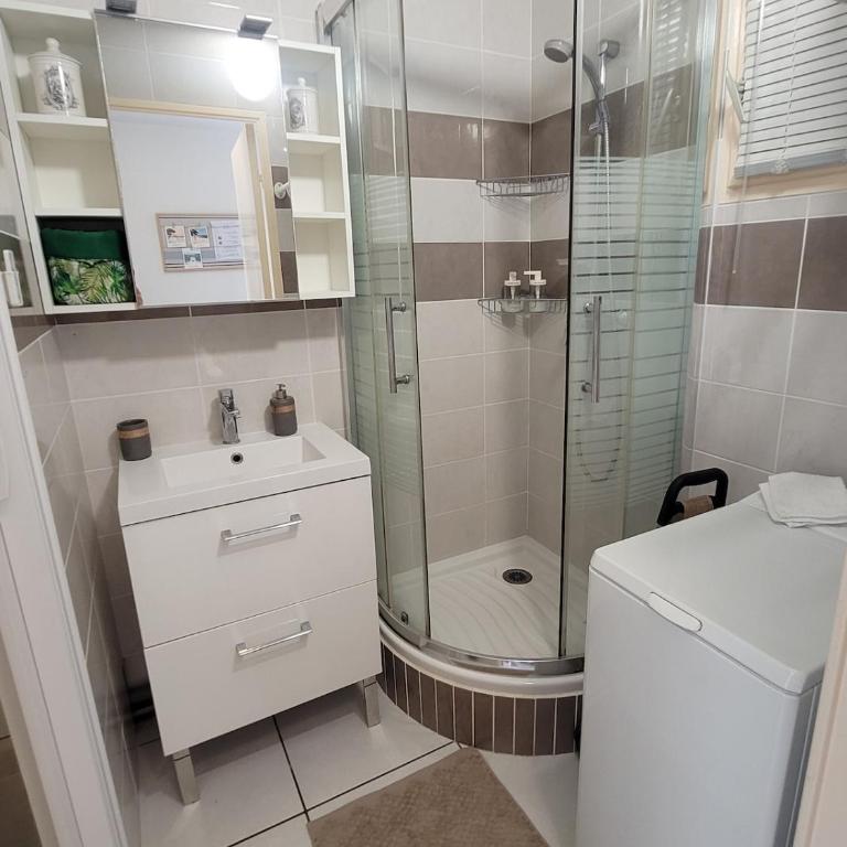Charmant T1 climatisé avec Terrasse & Accès Piscine - Appartamento con 1 Camera da Letto - 20