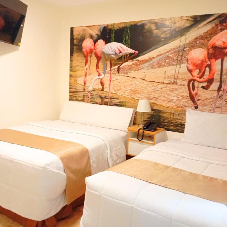 Hotel Soul Mate Inn - Habitación Doble Estándar - 2 camas - 5