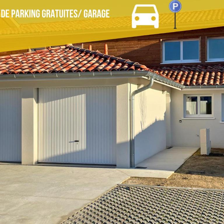 Maison T4 jardin, garage, terrasse, bureau - Villa mit 3 Schlafzimmern - 32